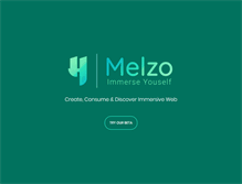 Tablet Screenshot of melzo.com